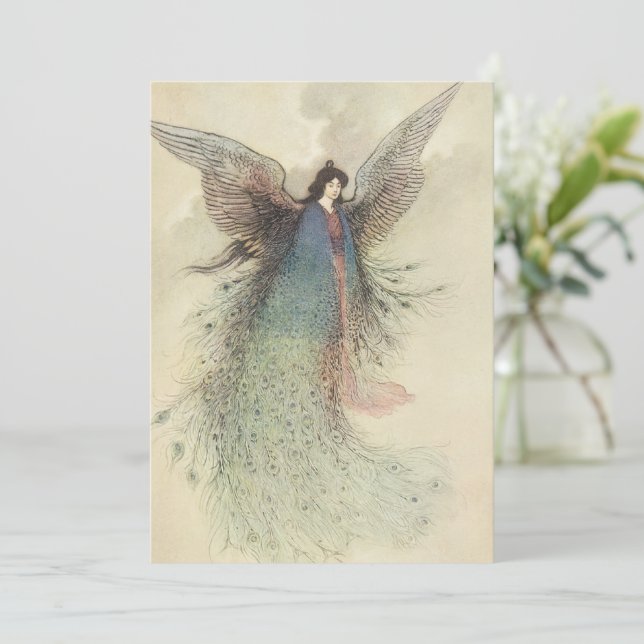 Vintage Japanese Fairy Tale, The Moon Maiden (Standing Front)