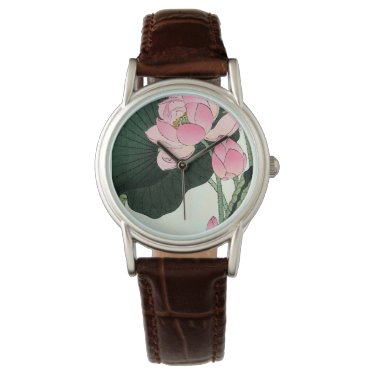 Vintage Japanese Fine Art - Pink Lotus Flower
