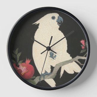 Vintage Japanese Fine Art | White Cockatoo