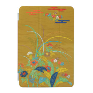 Vintage Japanese Floral Wildflower G.A. Audsley iPad Mini Cover