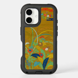 Vintage Japanese Floral Wildflower G.A. Audsley iPhone 16 Case