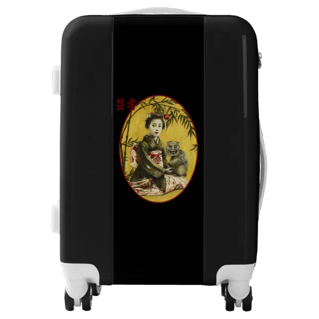 Vintage Japanese Geisha Carry On Luggage Zazzle