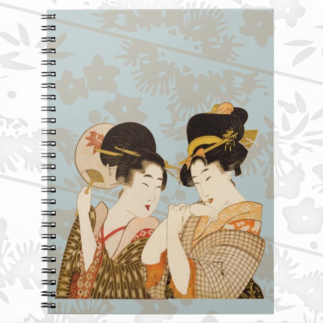 Vintage Japanese Geisha Girls in Kimonos Notebook (Creator Uploaded)