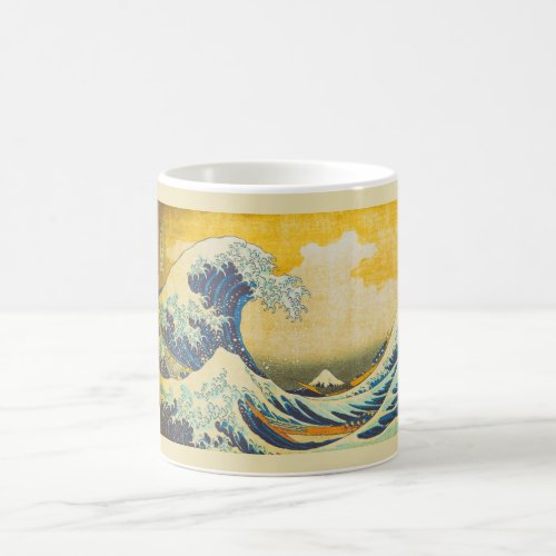 Vintage Japanese Great Wave Art Coffee Mug