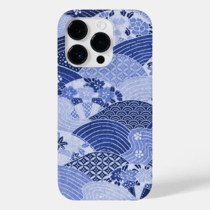 Vintage Japanese Hills and Rivers Case-Mate iPhone 14 Pro Case