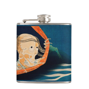 Vintage Japanese Horror Flask