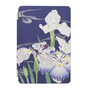 Vintage Japanese Iris Art Print Kogyo Tsukioka iPad Mini Cover