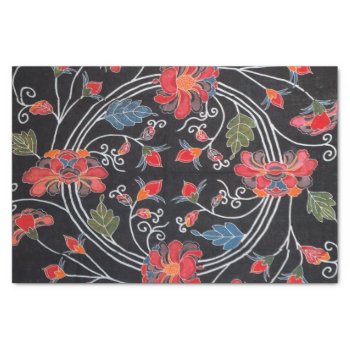 Vintage Japanese Kimono Textile (bingata) Tissue Paper by Wagaraya at Zazzle