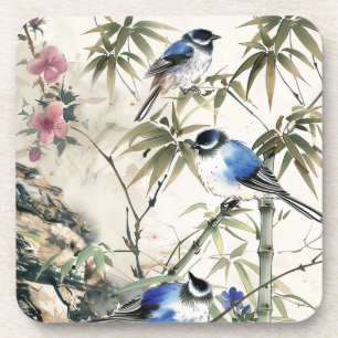 vintage Japanese Kitchen Towels Beverage Coaster