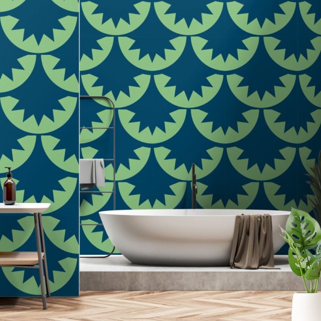 Vintage Japanese Koi Fish Scales Pattern Wallpaper (Creator Uploaded)