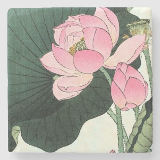 Vintage Japanese Lotus Flower