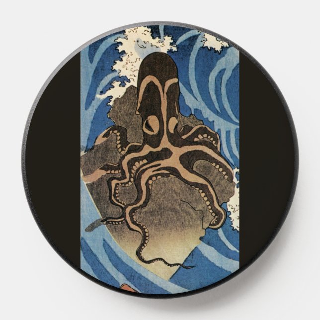 Vintage Japanese Octopus PopSocket (Popsocket)