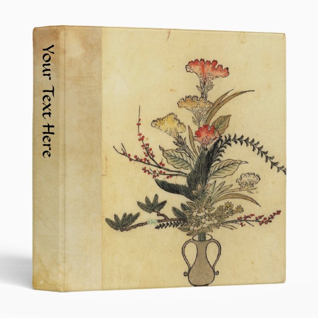 Vintage Japanese Print Binder (Front/Spine)