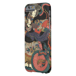 Vintage Japanese Red Dragon Barely There iPhone 6 Case