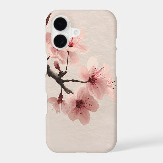 Vintage Japanese Style Pink Cherry Blossom Sakura  iPhone 17 Case