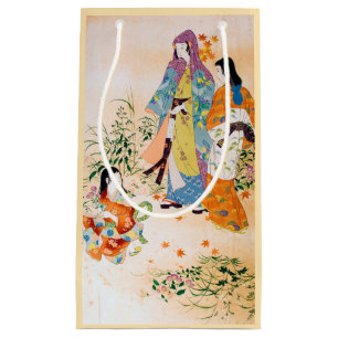 Vintage Japanese Textile Small Gift Bag