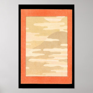 Vintage Japanese Wall Art Mountains
