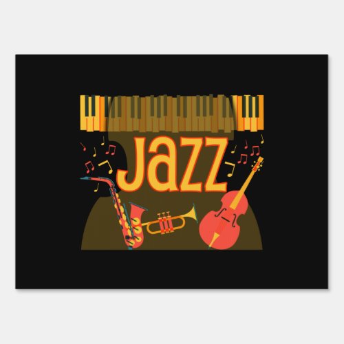 Vintage Jazz Music Sign