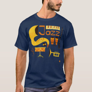 Vintage Jazz Music T-Shirt