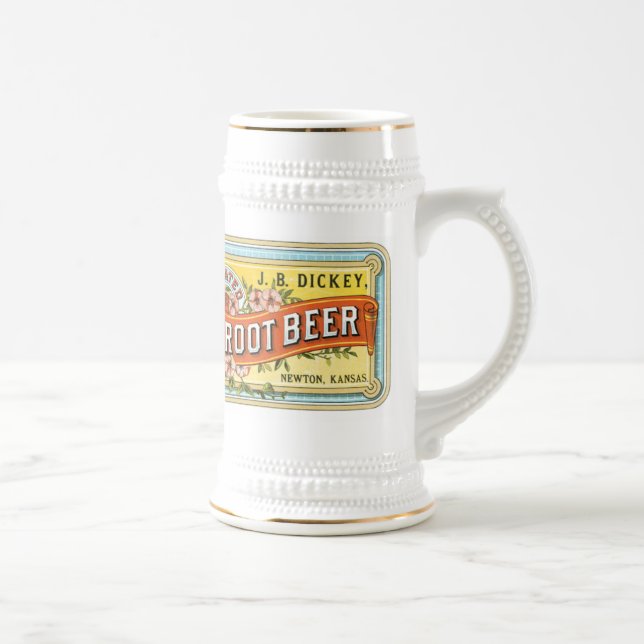 Vintage JB Dickey Root Beer Stein (Right)