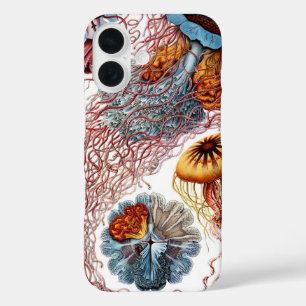 Vintage Jellyfish by Ernst Haeckel, Discomedusae iPhone 16 Case