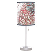 Vintage Jellyfish by Ernst Haeckel, Discomedusae Table Lamp (Left)