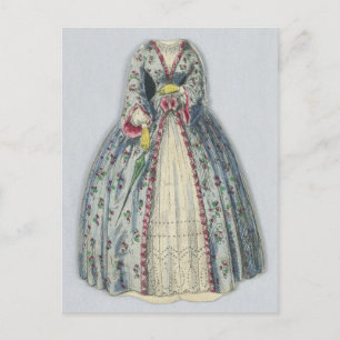 Vintage Jenny Lind Paper Doll Postcard