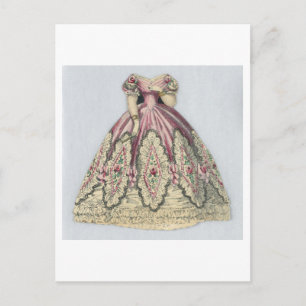 Vintage Jenny Lind Paper Doll Postcard