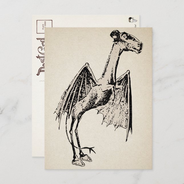 Vintage Jersey Devil Postcard  (Front/Back)