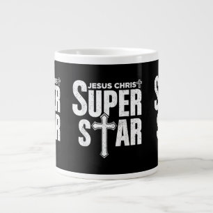 Vintage Jesus Christian Design Jesus Christ Super Giant Coffee Mug
