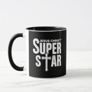 Vintage Jesus Christian Design Jesus Christ Super Mug