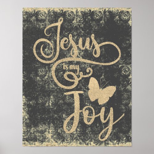 Vintage Jesus Quote Christian Poster