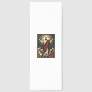 Vintage Jesus Radiant Glory Christian Engraving De Bookmarks