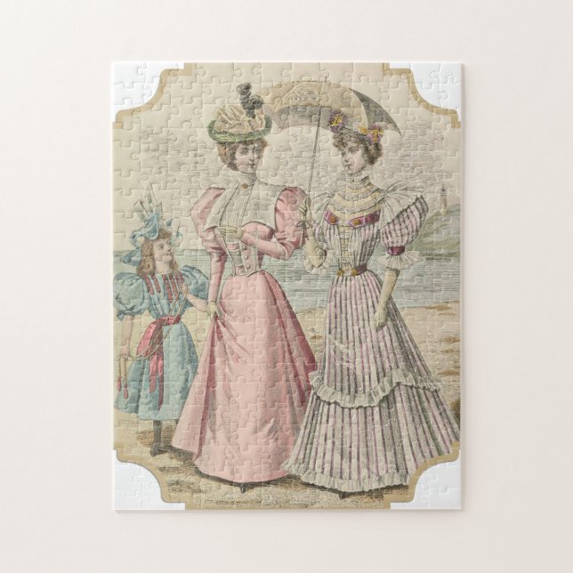 Vintage Jigsaw Puzzle (Vertical)