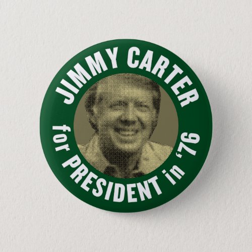 Vintage Jimmy Carter 1976 Button