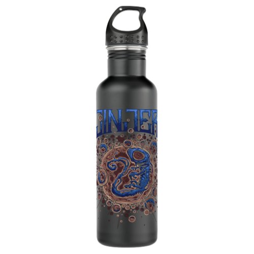 Vintage Jinjer Cemity Logo And Movie Stainless Steel Water Bottle