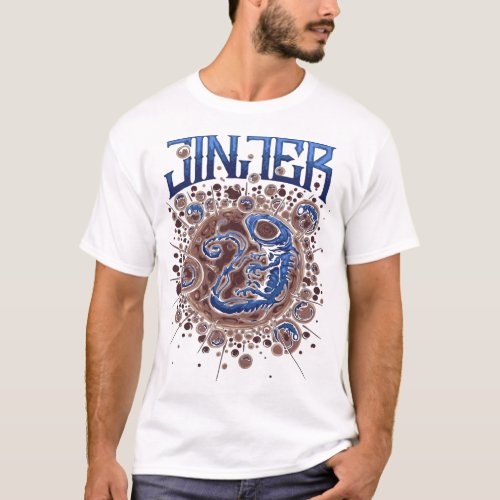 Vintage Jinjer Cemity Logo And Movie T_Shirt