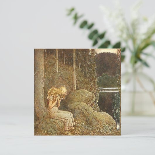 Vintage John Bauer Fairy Tale Illustration (Standing Front)