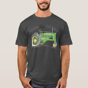 Vintage John Deere Classic Tractor Art T-Shirt