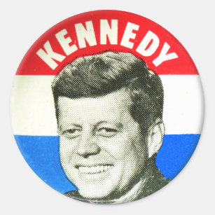 Vintage John Kennedy for President Classic Round Sticker