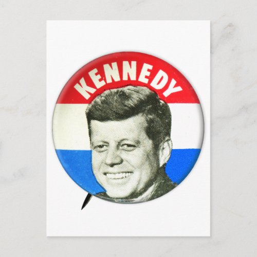 Vintage John Kennedy for President Postcard