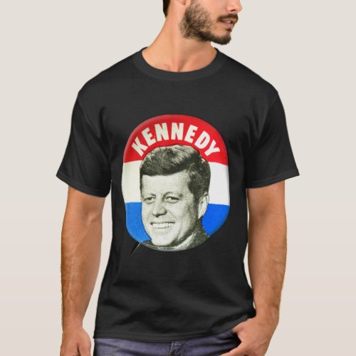 Vintage John Kennedy for President T_Shirt