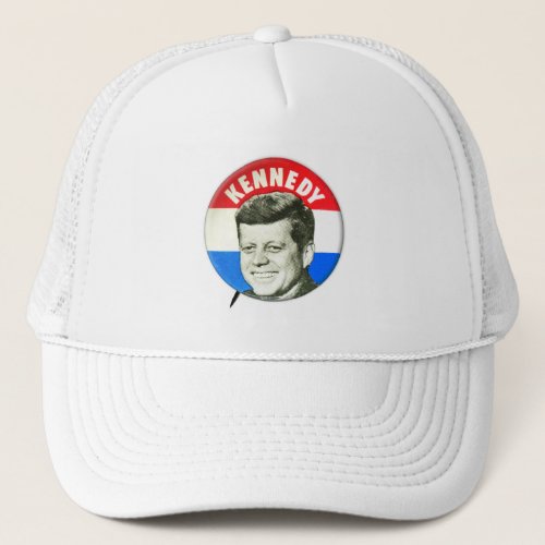 Vintage John Kennedy for President Trucker Hat