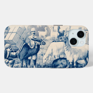 Vintage John Robinson Circus Poster iPhone 15 Case