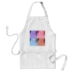 Vintage Jolly Old St. Nick Adult Apron