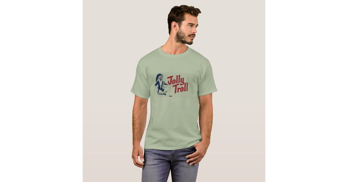 Vintage Jolly Troll Smorgasborg T-Shirt | Zazzle