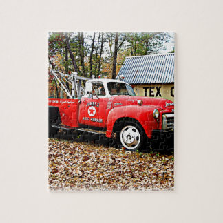 Vintage Jones Tow Truck Jigsaw Puzzle