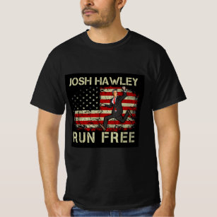 Vintage josh hawley run free T-Shirt