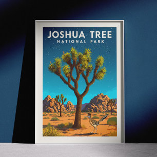 Vintage Joshua Tree National Park Poster