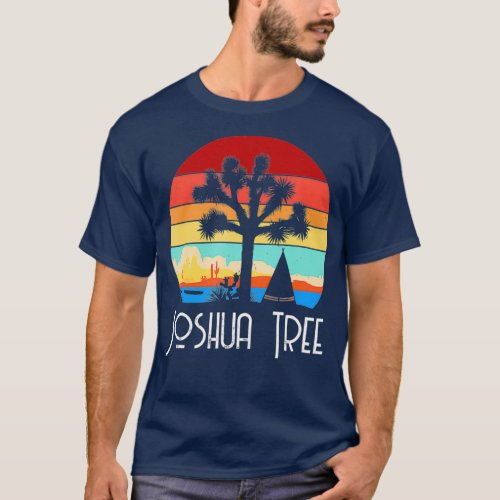 Vintage Joshua Tree National Park Retro Outdoor T_Shirt